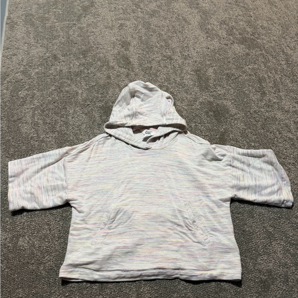 Athleta Girl young girls size 7 short sleeve loose hoodie in‎ great colors